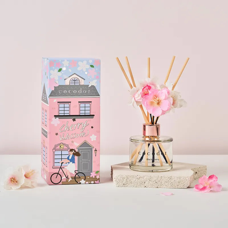 【COCODOR】櫻花系列擴香瓶-玫瑰花束 【COCODOR】Cherry Blooming Diffuser-Rose 120ml (15 CTN)