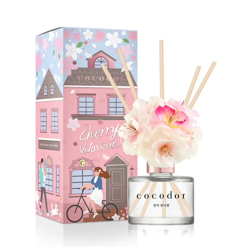 【COCODOR】櫻花系列擴香瓶-玫瑰花束 【COCODOR】Cherry Blooming Diffuser-Rose 120ml (15 CTN)