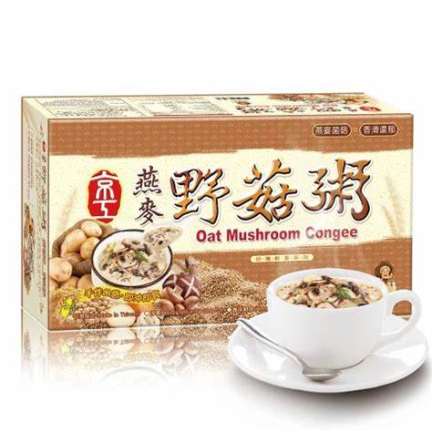 【京工】燕麥野菇粥 30g【King Kung】Oat Mushroom Congee 34g*8 (32 CTN)