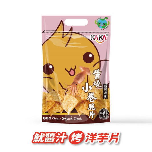 KAKA 醬燒小卷脆片 80g 勁烤原味 (16 CTN)