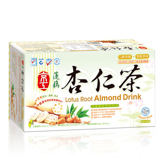 【京工】蓮藕杏仁茶 30g【King Kung】Almond Drink 30g*10 (32 CTN)