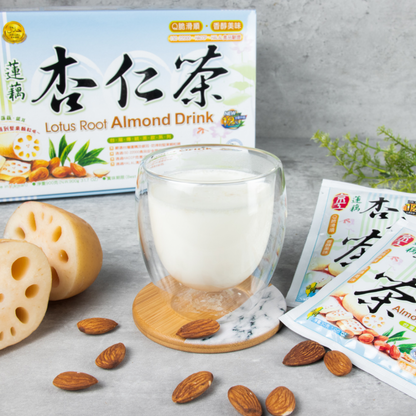 【京工】蓮藕杏仁茶-減糖 30g【King Kung】 Lotus Root Almond Drink-Less Sugar 30g*10 (32 CTN)