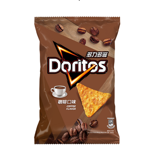 【 DORITOS 多力多滋】 咖啡口味玉米片 102g  Doritos 102g-DORITOS COFFEE FLAVOR CORN CHIPS